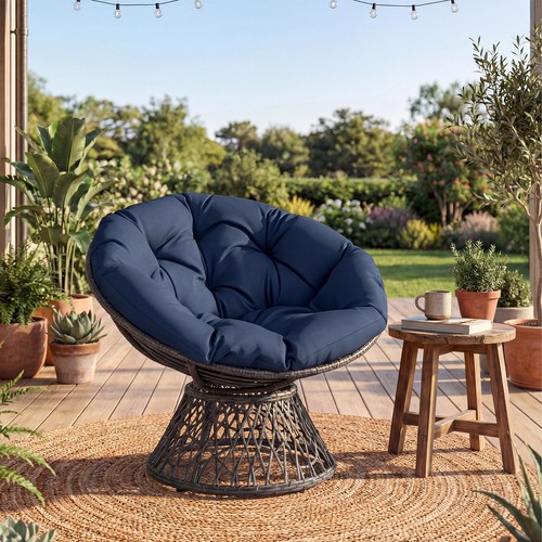360 swivel papasan chair - 360°,