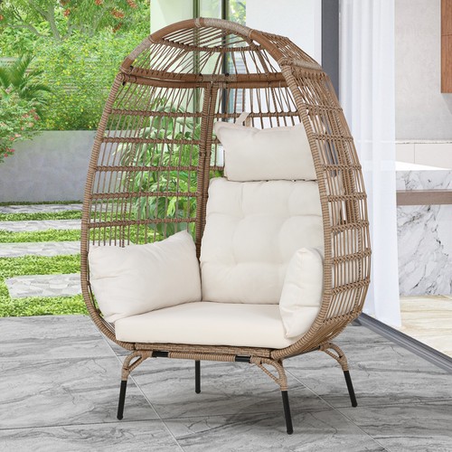 Patio wicker egg - chair, indoor