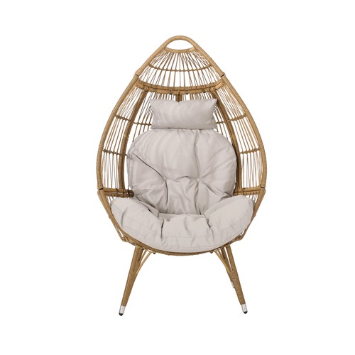 Egg chair rattan wicker - egg, patio
